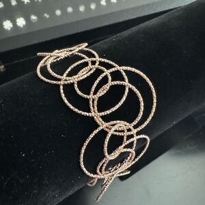 Gold Circle Bracelet